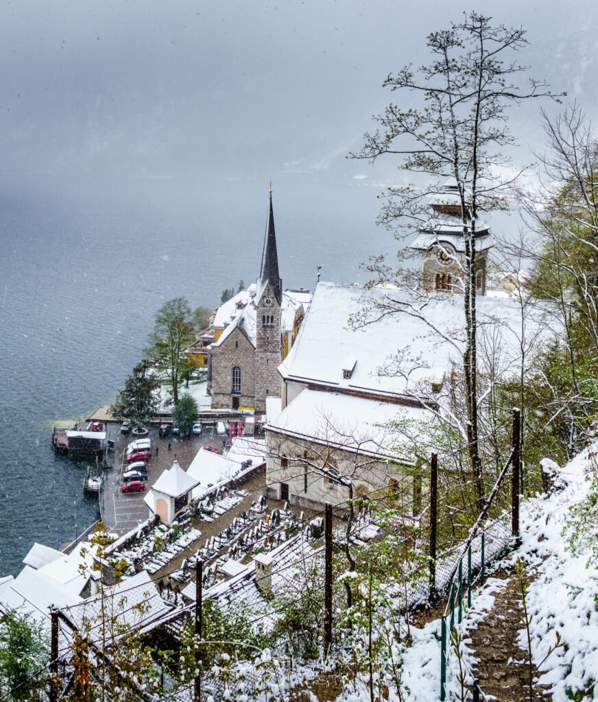 Snežni Halštat (Hallstatt)