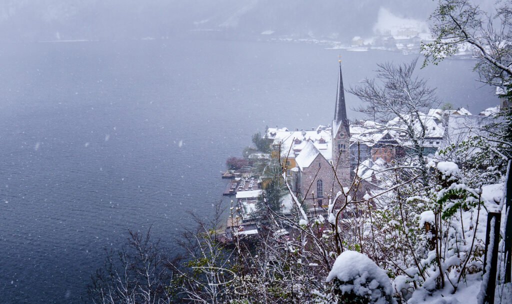 Snežni Halštat (Hallstatt)