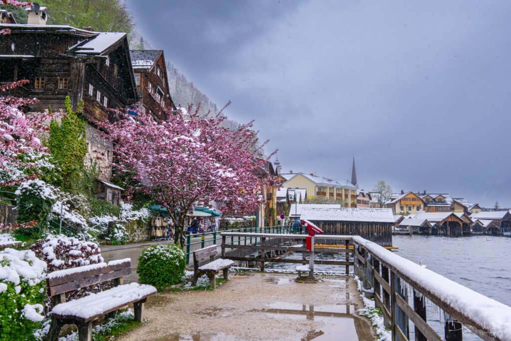 Snežni Halštat (Hallstatt)