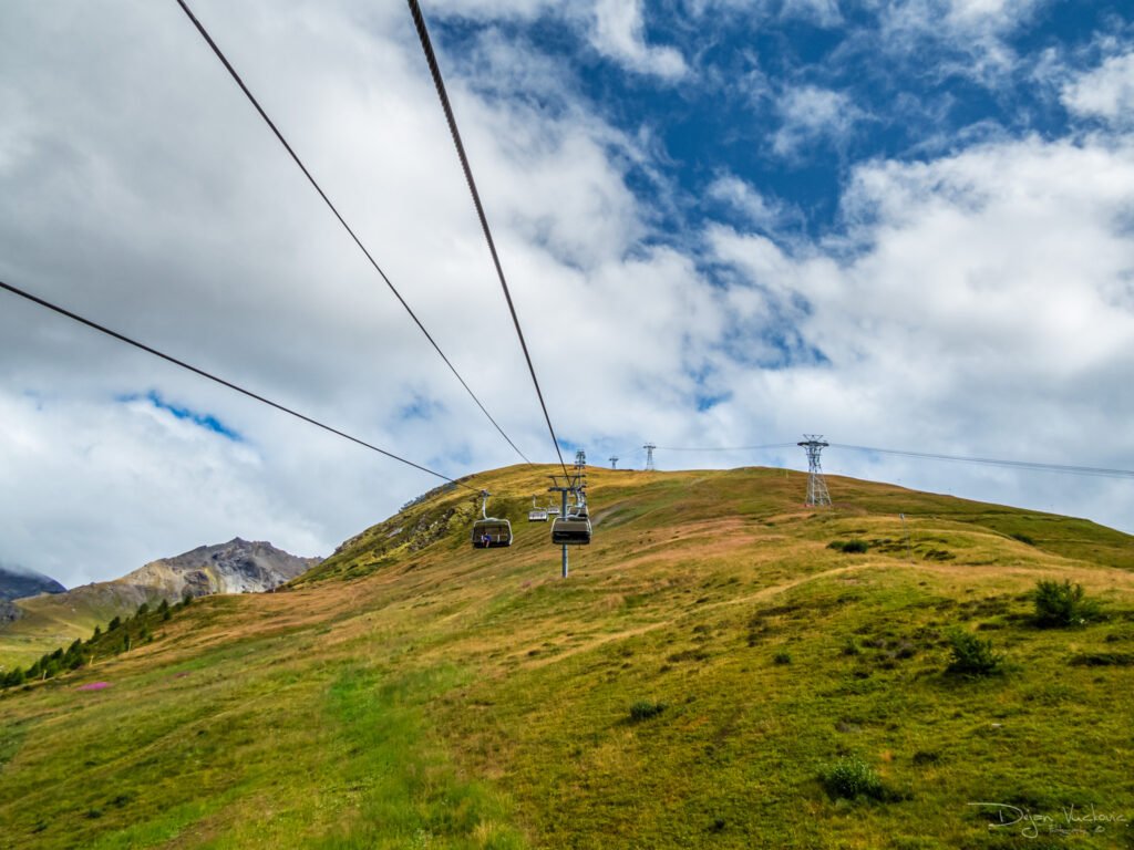 Val d'ISere hajk Bellevarde, Solaise, Borsat, Vanoise